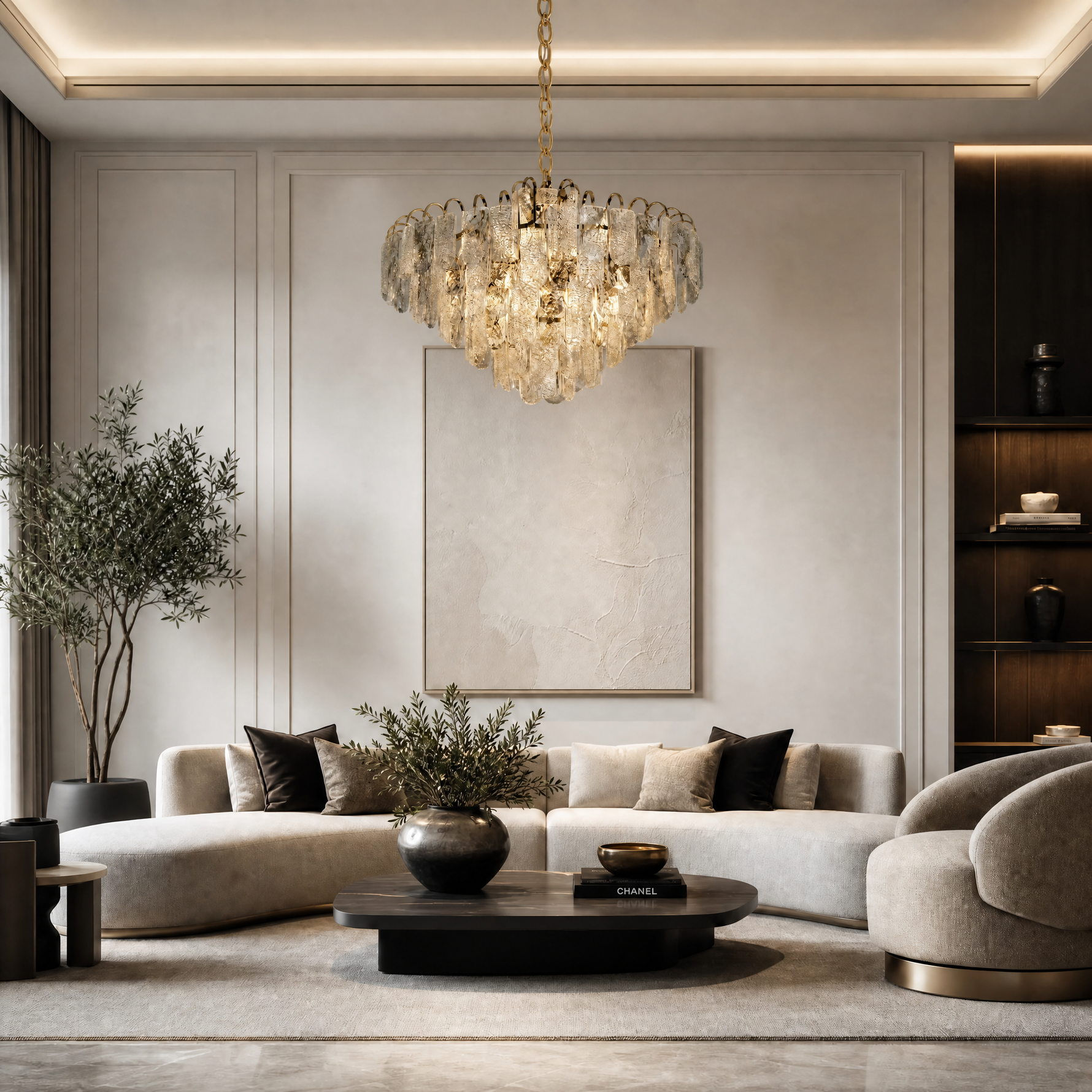 Madreperla Crystal Chandelier