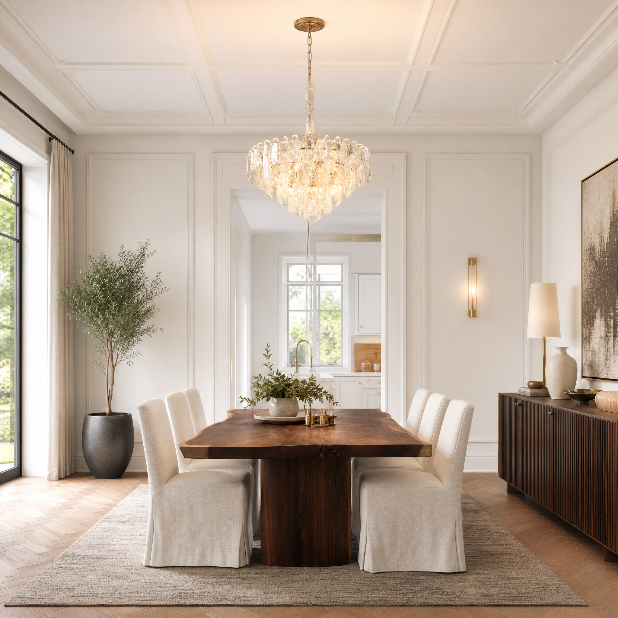 Madreperla Crystal Chandelier