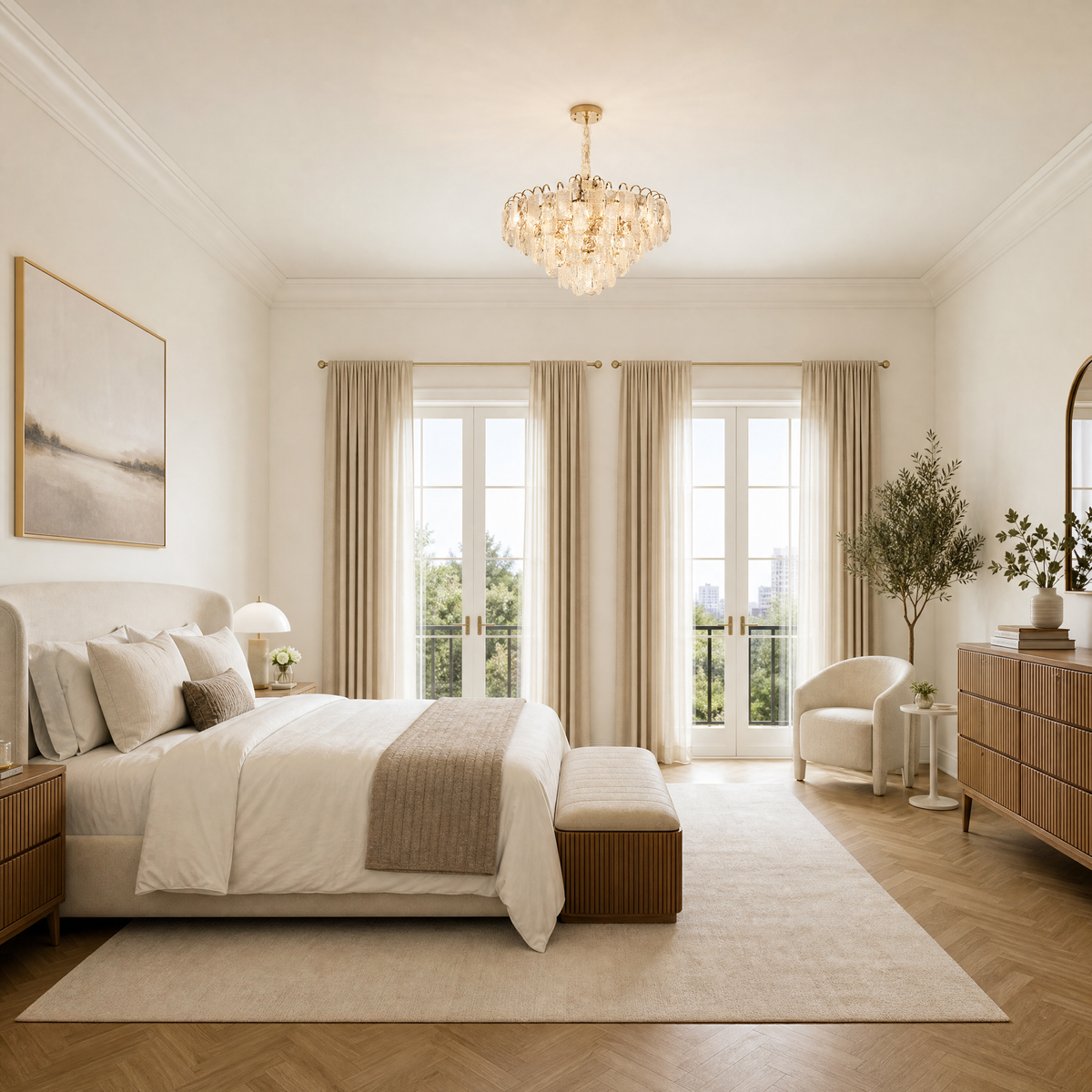 Madreperla Crystal Chandelier