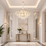 Madreperla Crystal Crown Chandelier