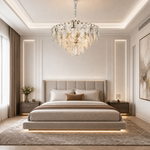 Madreperla Crystal Halo Chandelier