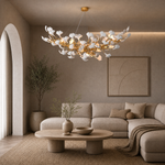 Marble Ball Pendant Light - Copper Color