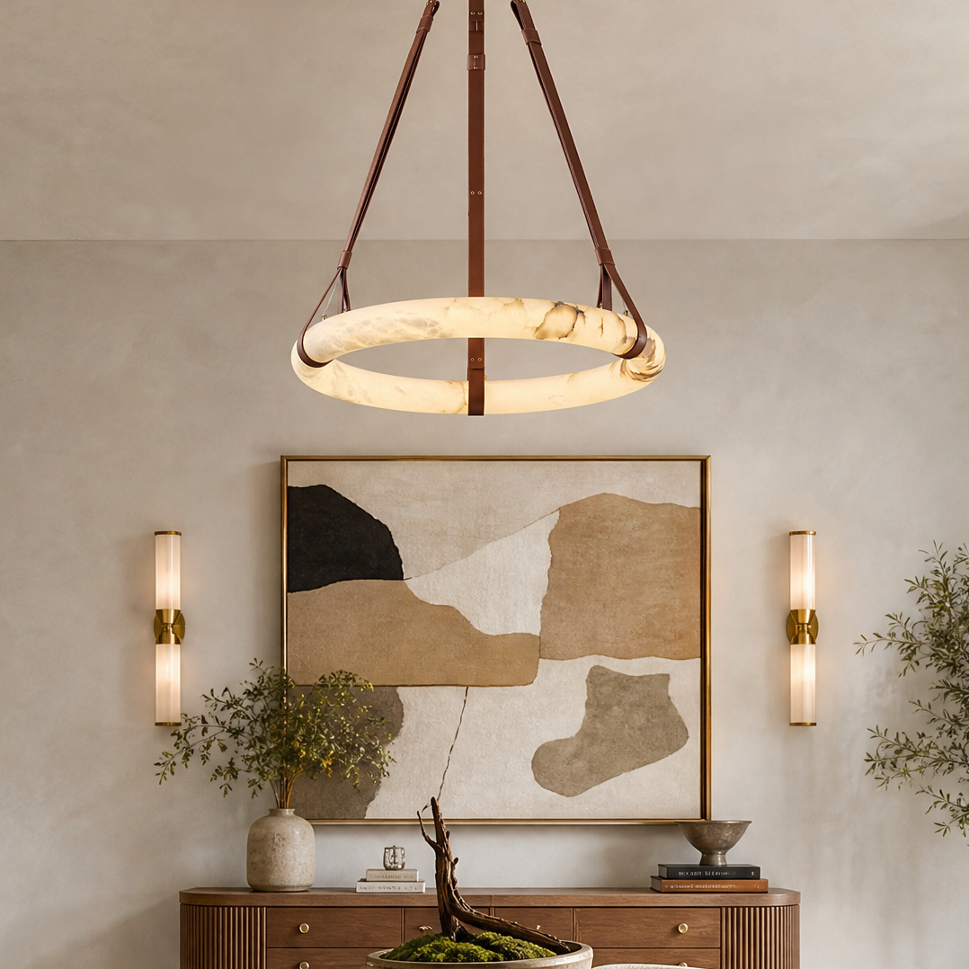 Marble Belt Round Hanger