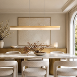 Marble Linear Dining Pendant 1200 - Copper