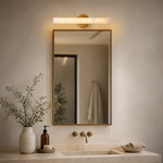 Marble Pattern Upper and Lower Wine Glass Pendant Light - L1370 Copper Color
