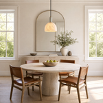 Marble Shade Pendant - Antique Copper