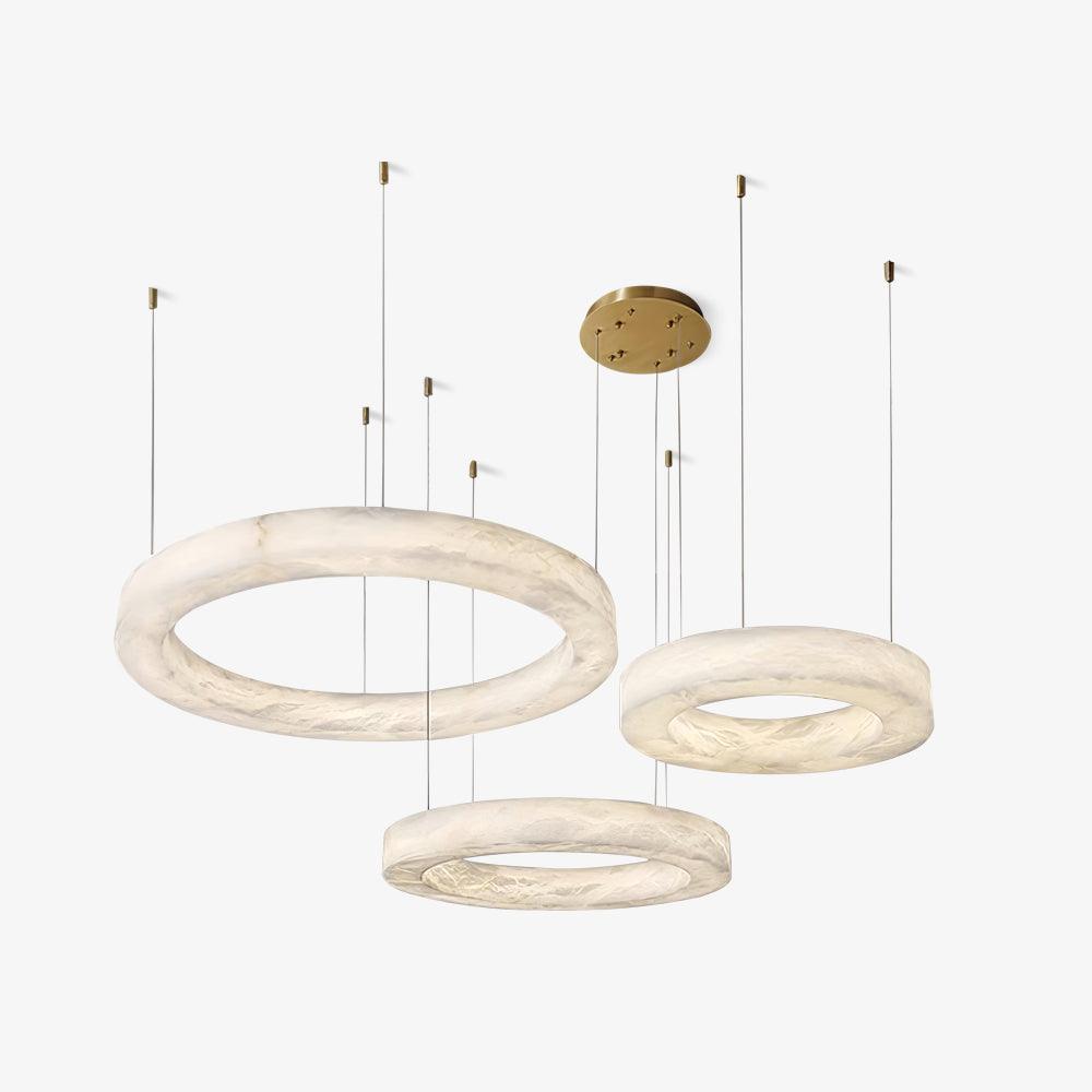 Marika Alabaster Chandelier - YIOSI
