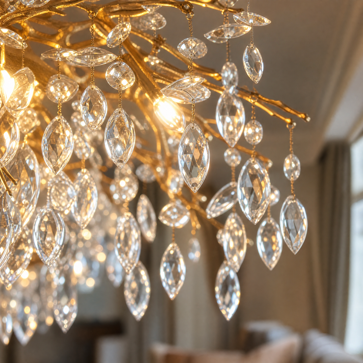 Marquise Round Pendant 760 - Gold (New Color)