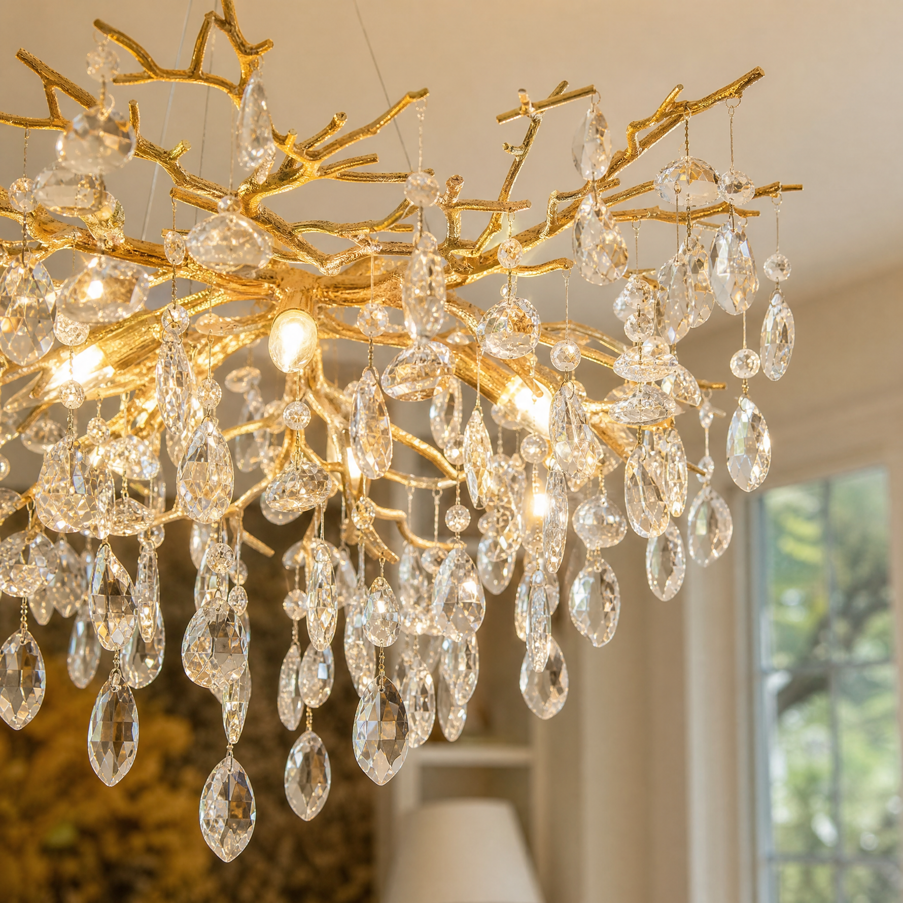 Marquise Round Pendant 760 - Gold (New Color)