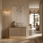 Marquise String Branch Floor Lamp - Gold