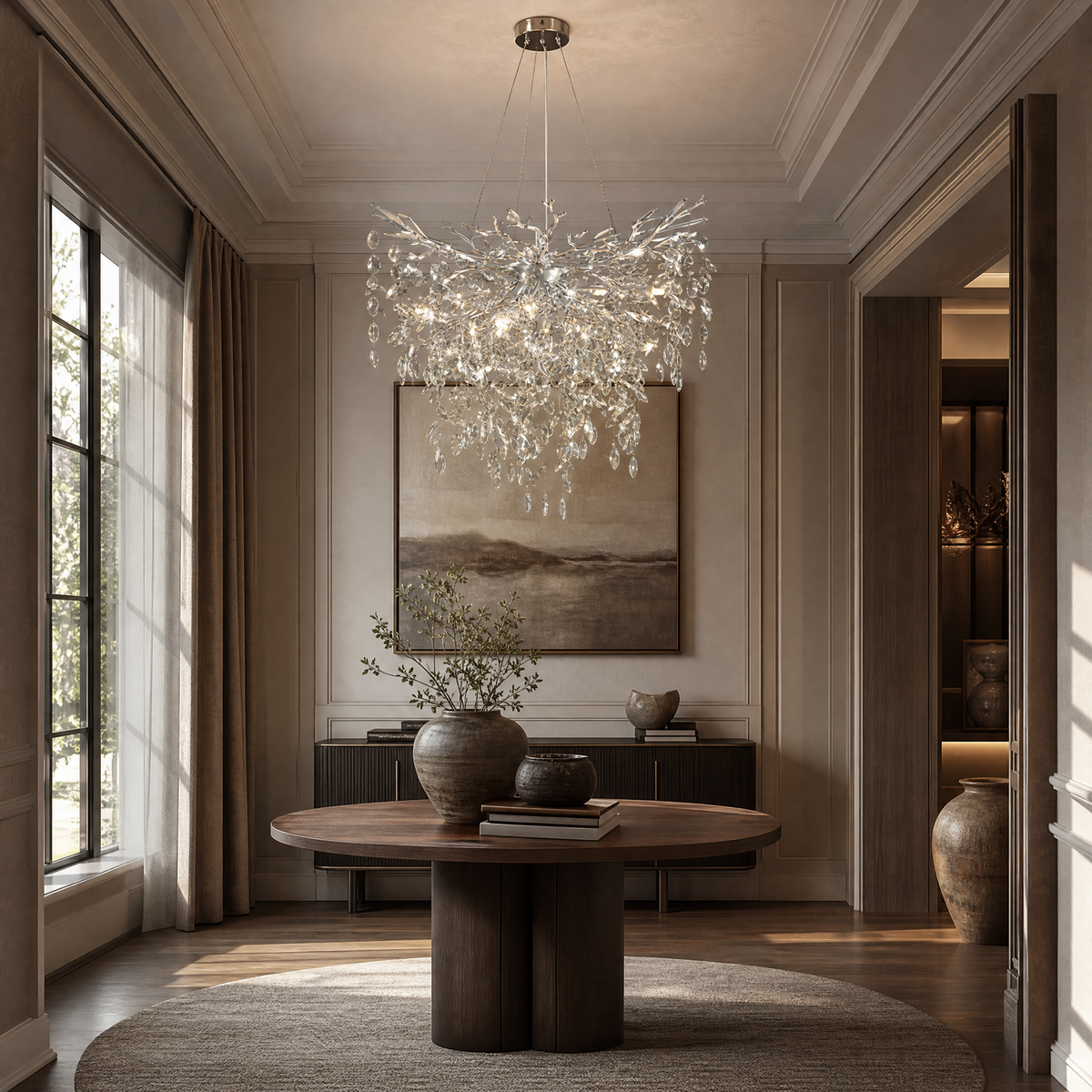 Mayanwan Branch Dining Pendant 1100 - Matte Black