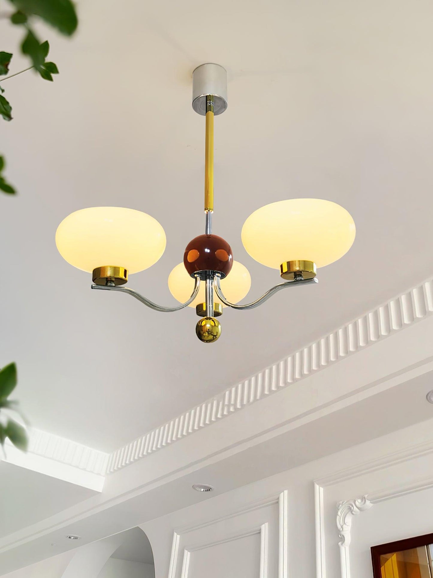 Medieval Glass Bowl Chandelier - YIOSI