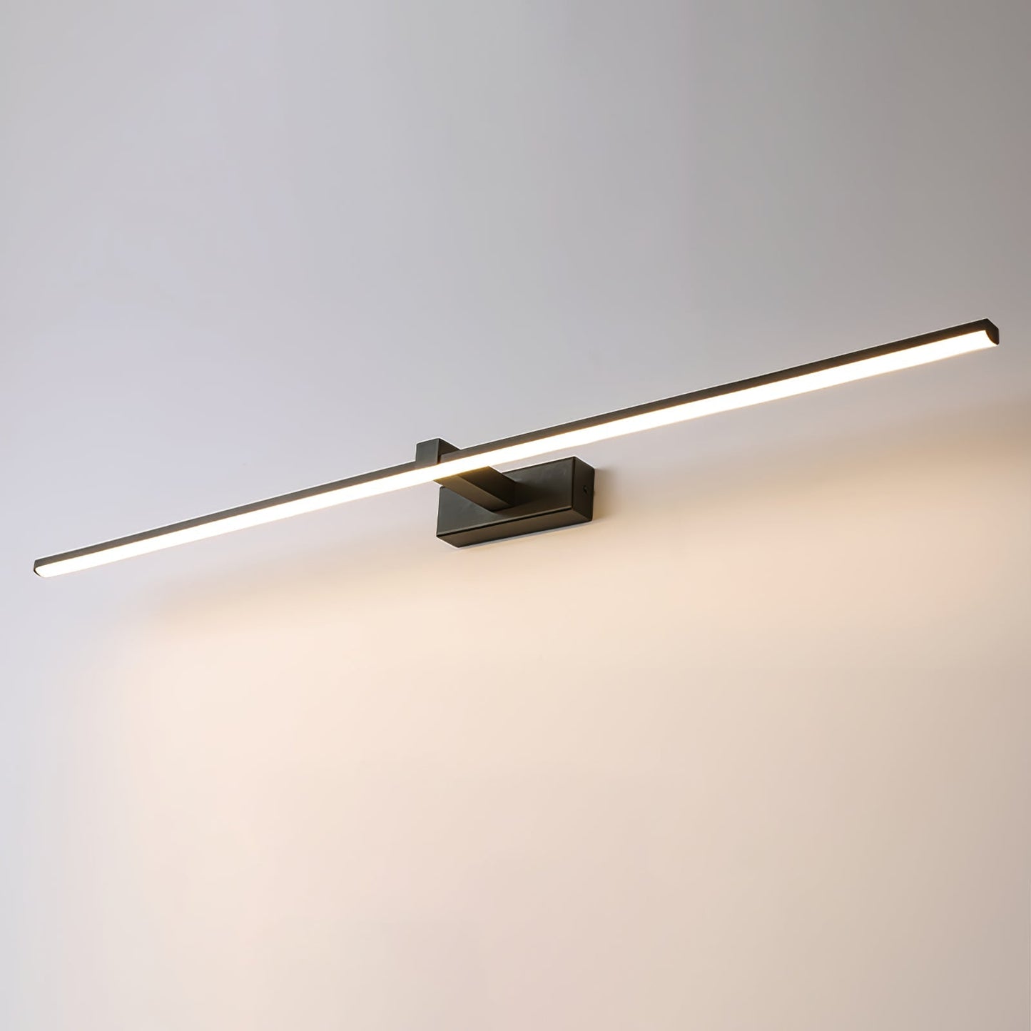 Vakkerlight Metal Linear Mirror Wall Light – Sleek Black/White Finish