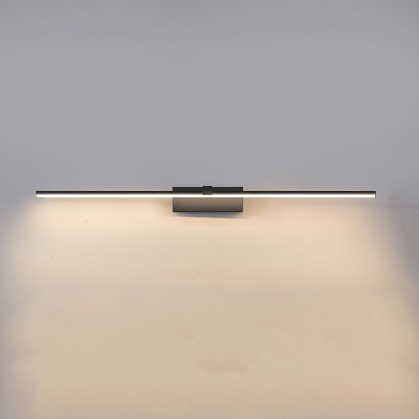 Vakkerlight Metal Linear Mirror Wall Light – Sleek Black/White Finish