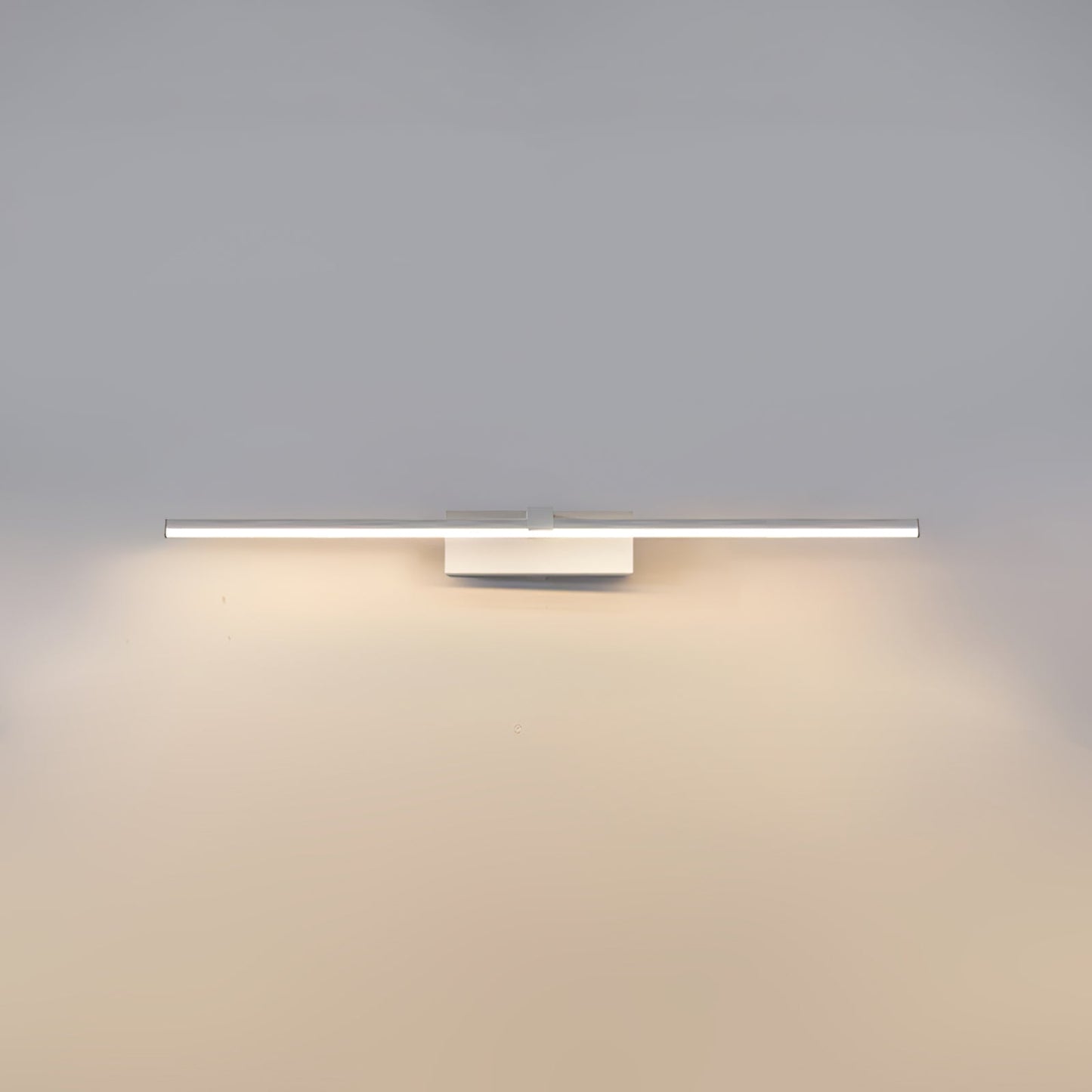 Vakkerlight Metal Linear Mirror Wall Light – Sleek Black/White Finish