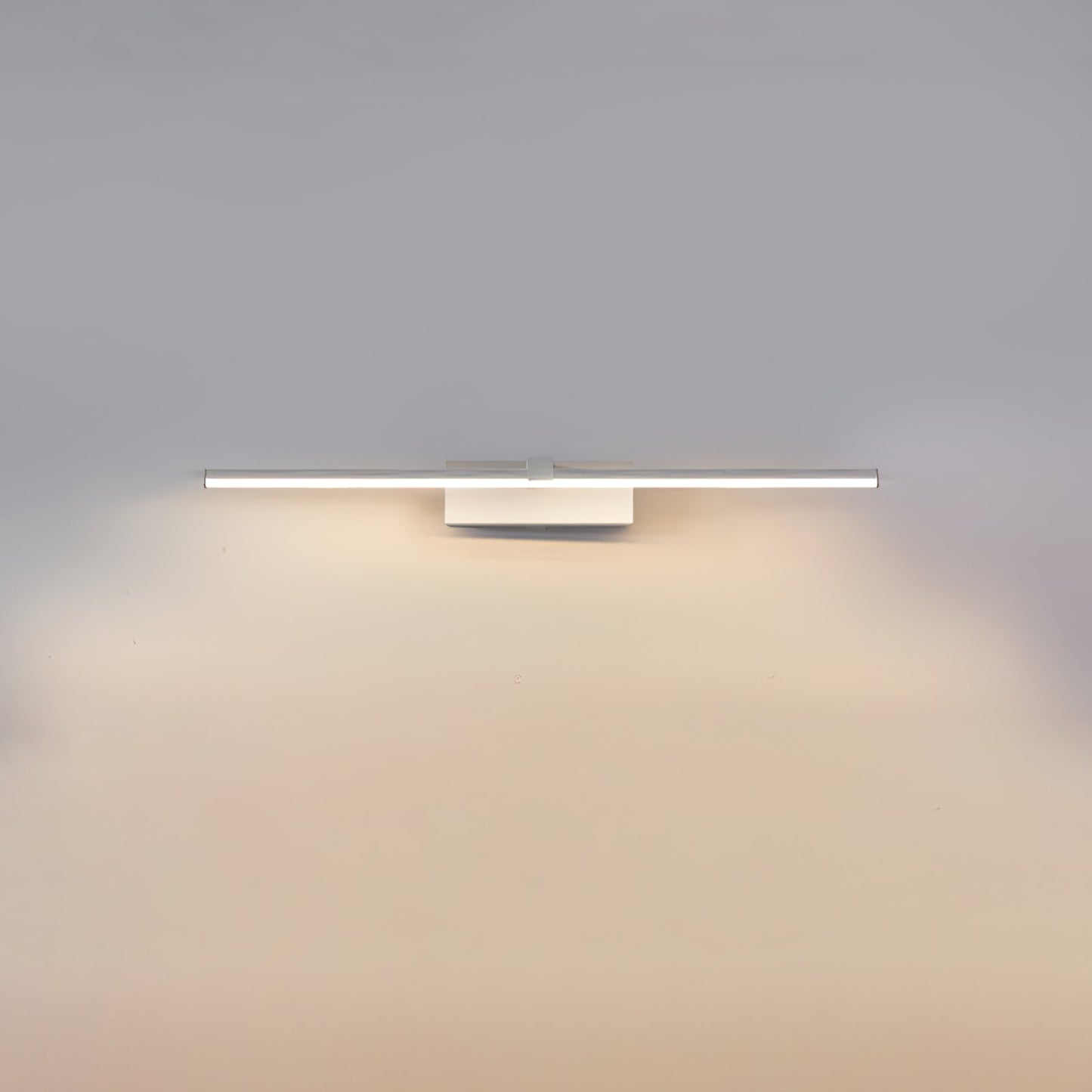 Vakkerlight Metal Linear Mirror Wall Light – Sleek Black/White Finish