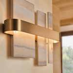 Mirage Natural Stone Linear Wall Sconce