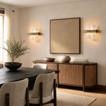 Mirage Natural Stone Linear Wall Sconce