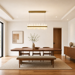 Mirage Natural Stone linear Chandelier