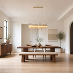 Mirage Natural Stone linear Chandelier