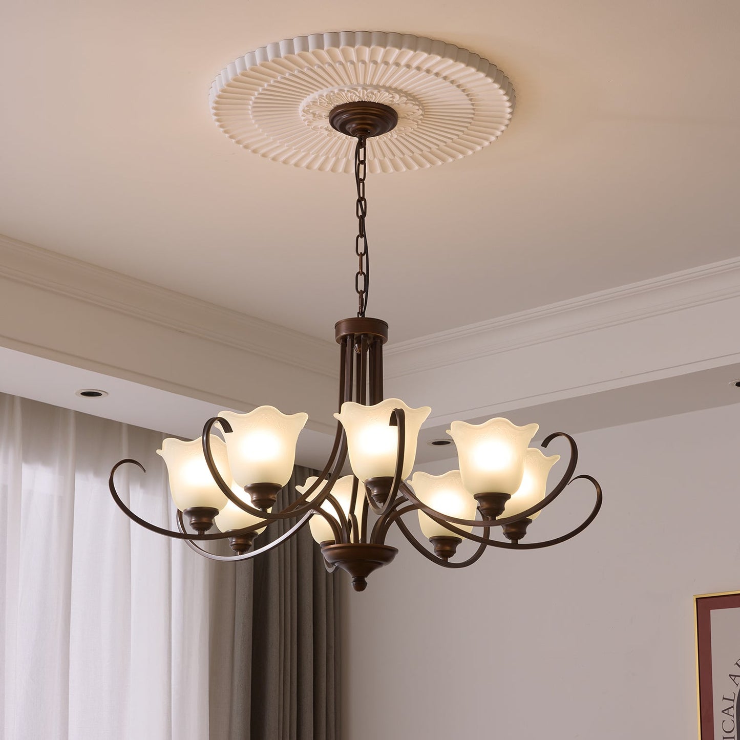 Mireille Floral Chandelier - YIOSI