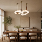 Modern Circular LED Pendant Chandelier