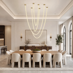 Modern Crystal Bead Chandelier