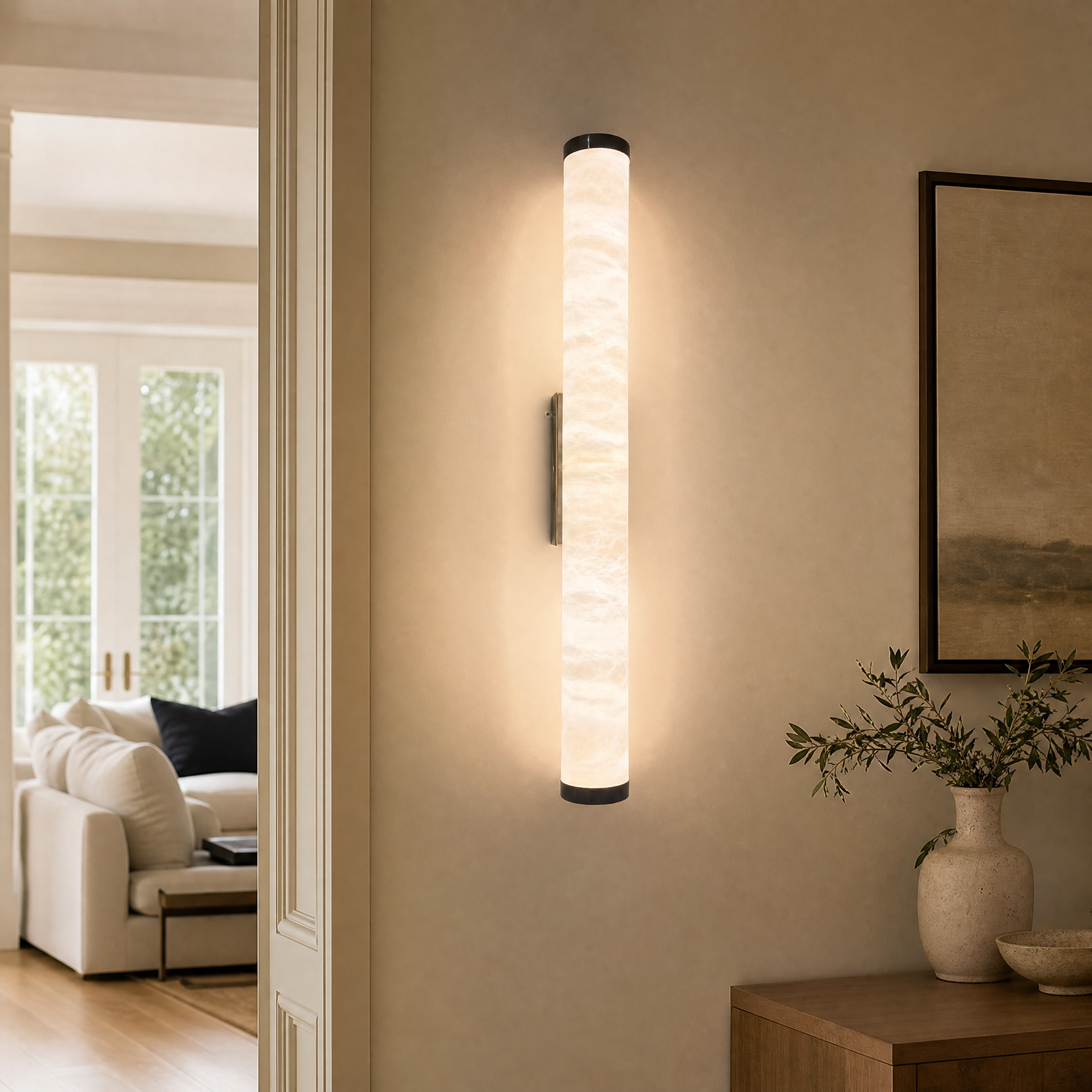Modern Cylindrical LED Wall Sconce