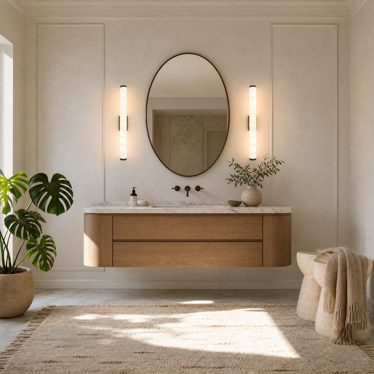 Modern Cylindrical LED Wall Sconce