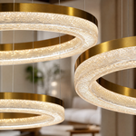 Modern Multi-Tier Cluster Chandelier