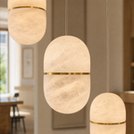 Modern Oval Multi-Drop Pendant Light