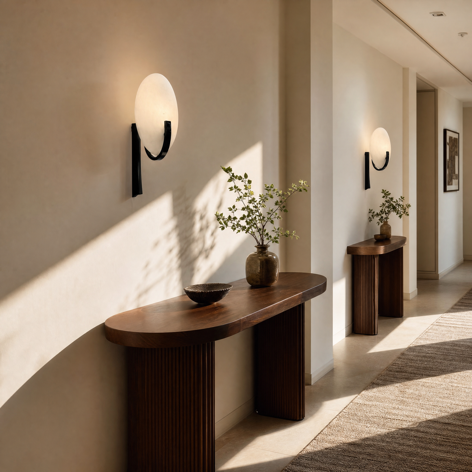 Modern Oval Wall Sconce