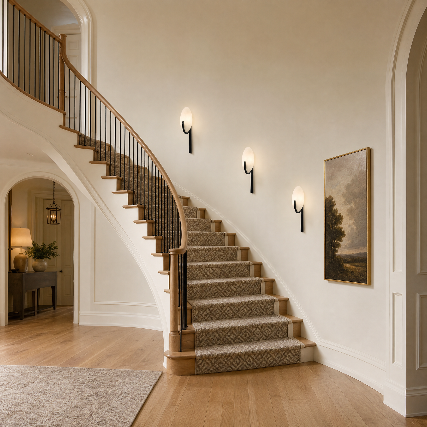 Modern Oval Wall Sconce