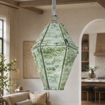 Modern Pendant Light Organic Modern Stone-Look Metal for Kitchen Dining Room