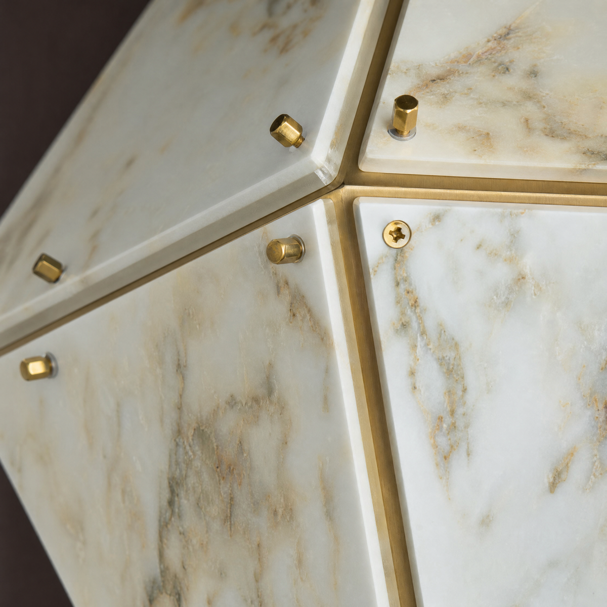 Modern Pendant Light Organic Modern Stone-Look Metal for Kitchen Dining Room