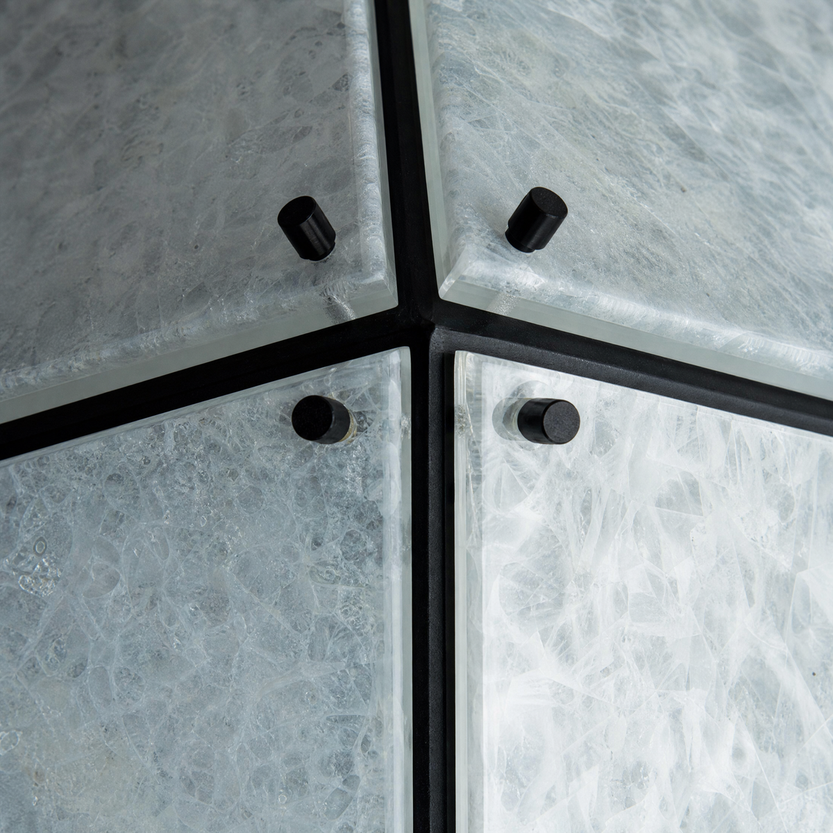 Modern Pendant Light Organic Modern Stone-Look Metal for Kitchen Dining Room