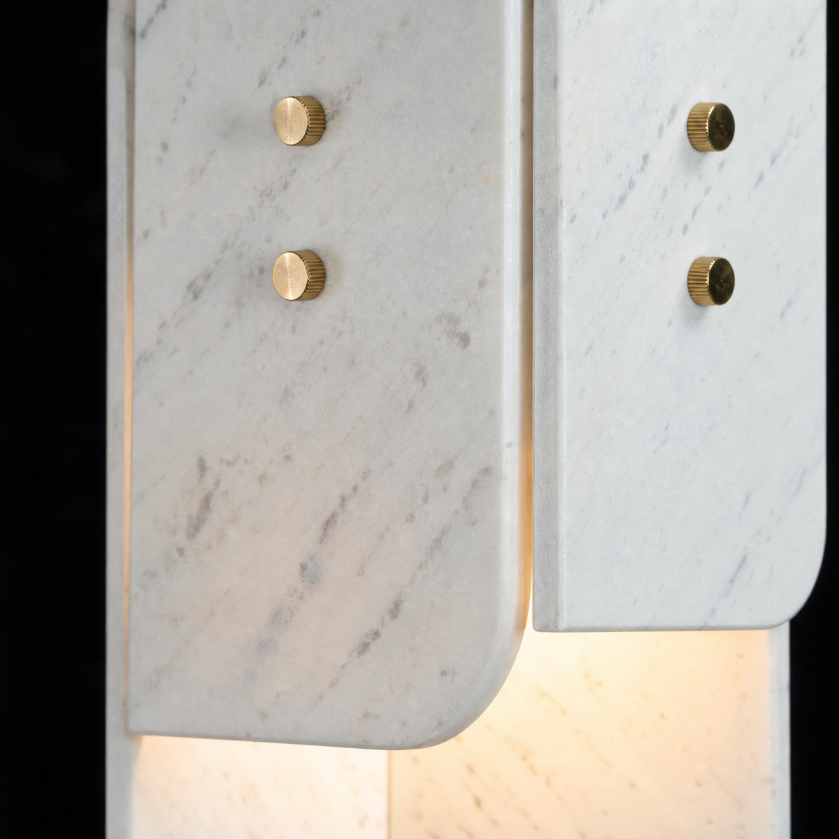 Modern Pendant Light Stone Panel Metal W5.9" for Kitchen Dining Room