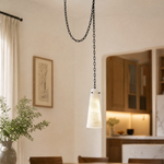 Modern Tapered Pendant Wall Light