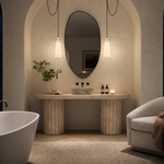 Modern Tapered Pendant Wall Light