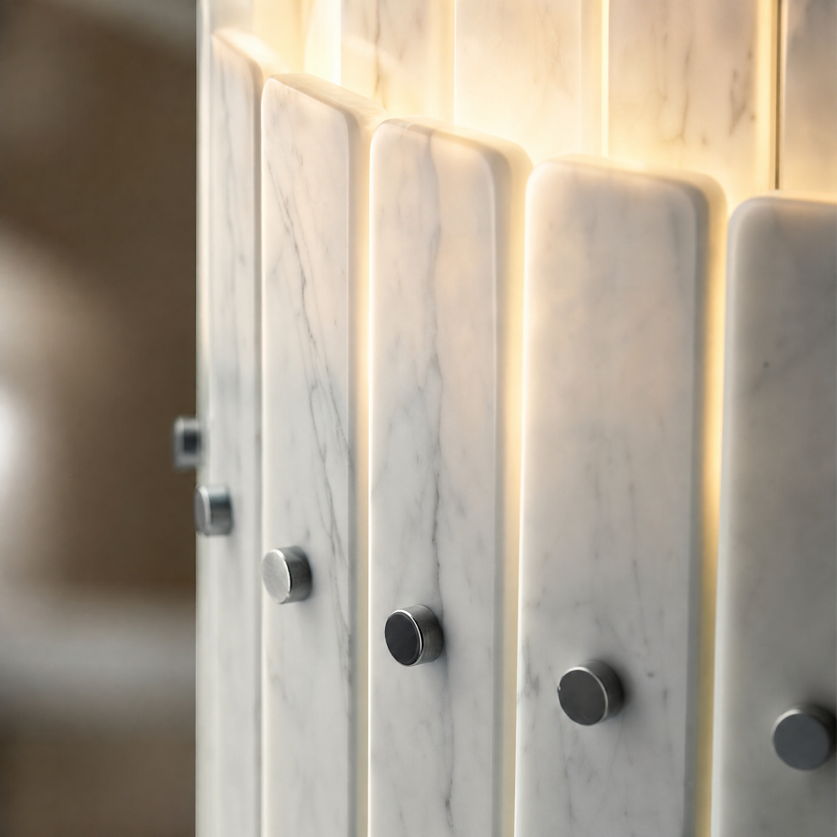 Modern Wall Sconce Green Natural Stone Gold Metal W11.8" for Hallway Bedroom