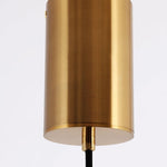 Luxurious Brass & Alabaster Moonshade Pendant Light – 8.7" Diameter
