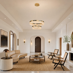 Mughetto Crystal Duo Chandelier