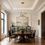 Mughetto Crystal Duo Chandelier