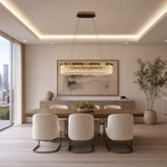Mughetto Crystal Rectangular Chandelier