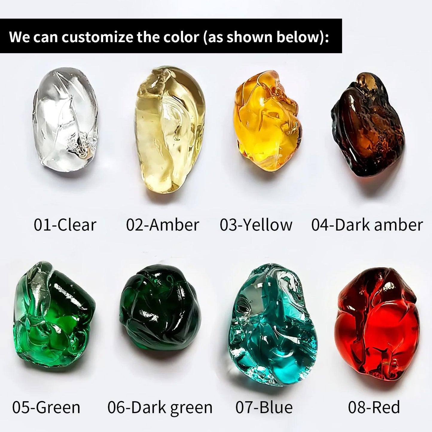 Multicolor Crystal Stone Chandelier - YIOSI
