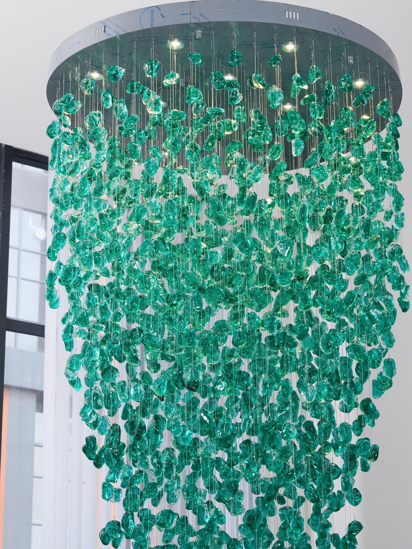Multicolor Crystal Stone Chandelier - YIOSI