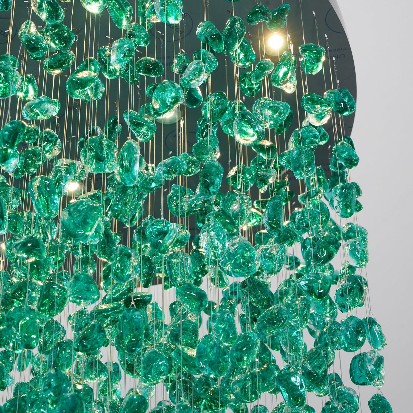 Multicolor Crystal Stone Chandelier - YIOSI