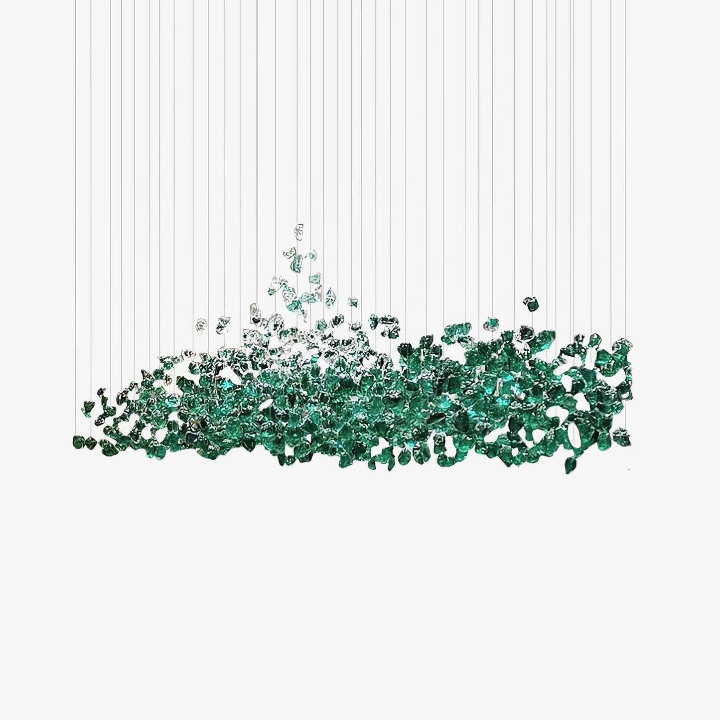 Multicolor Crystal Stone Chandelier - YIOSI