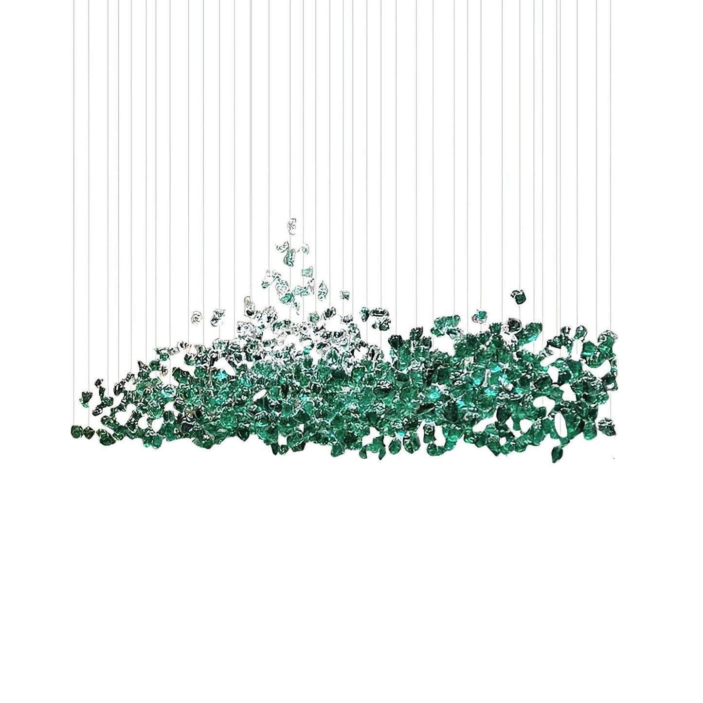 Multicolor Crystal Stone Chandelier - YIOSI