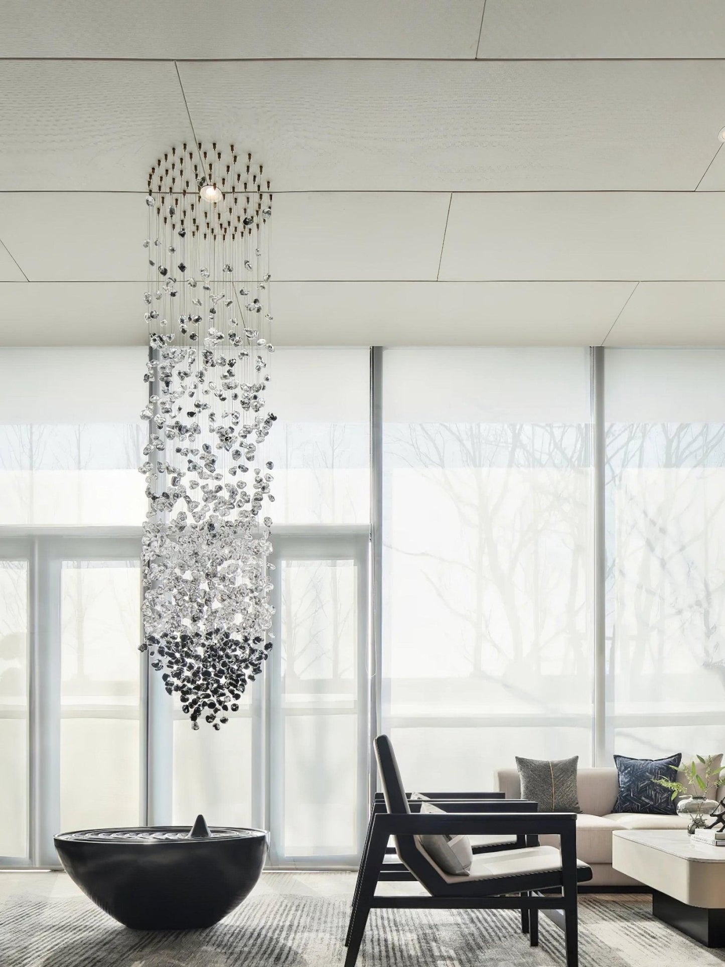 Multicolor Crystal Stone Chandelier - YIOSI